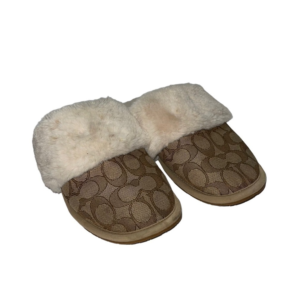 Coach Ziva Slipper Woman Slippers Size 7 - Picture 2 of 8